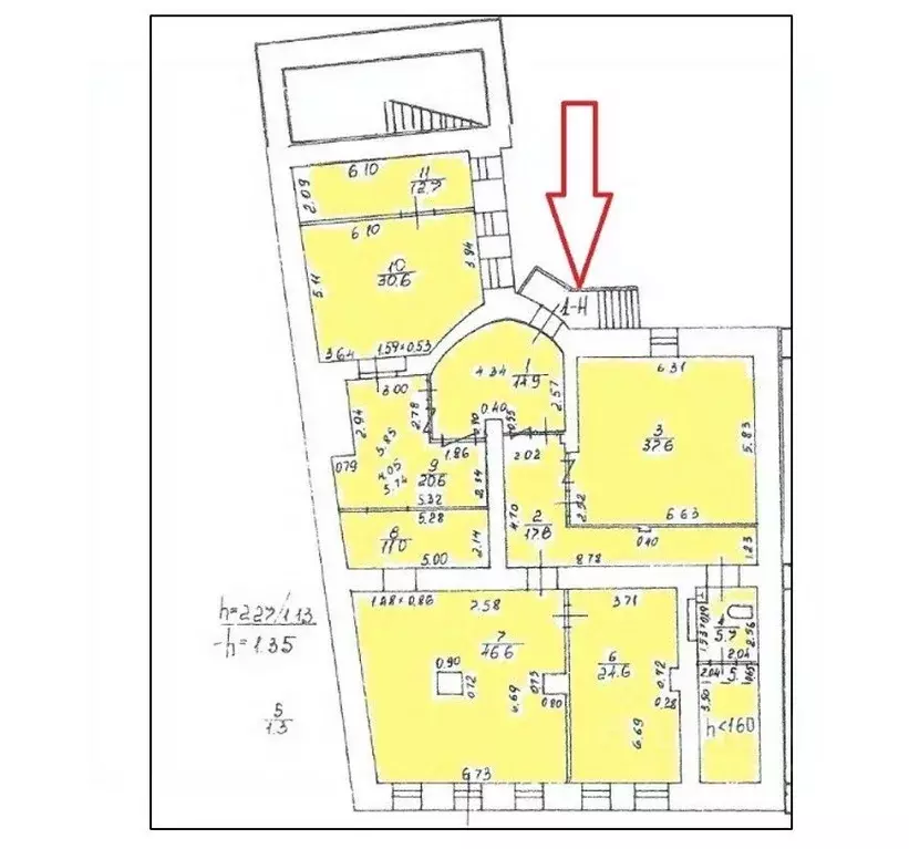 Офис в Санкт-Петербург Гончарная ул., 16 (223 м) - Фото 2