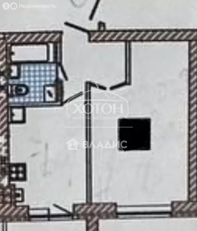 1-комнатная квартира: Элиста, проспект имени Петра Анацкого, 18 (40 м) - Фото 1