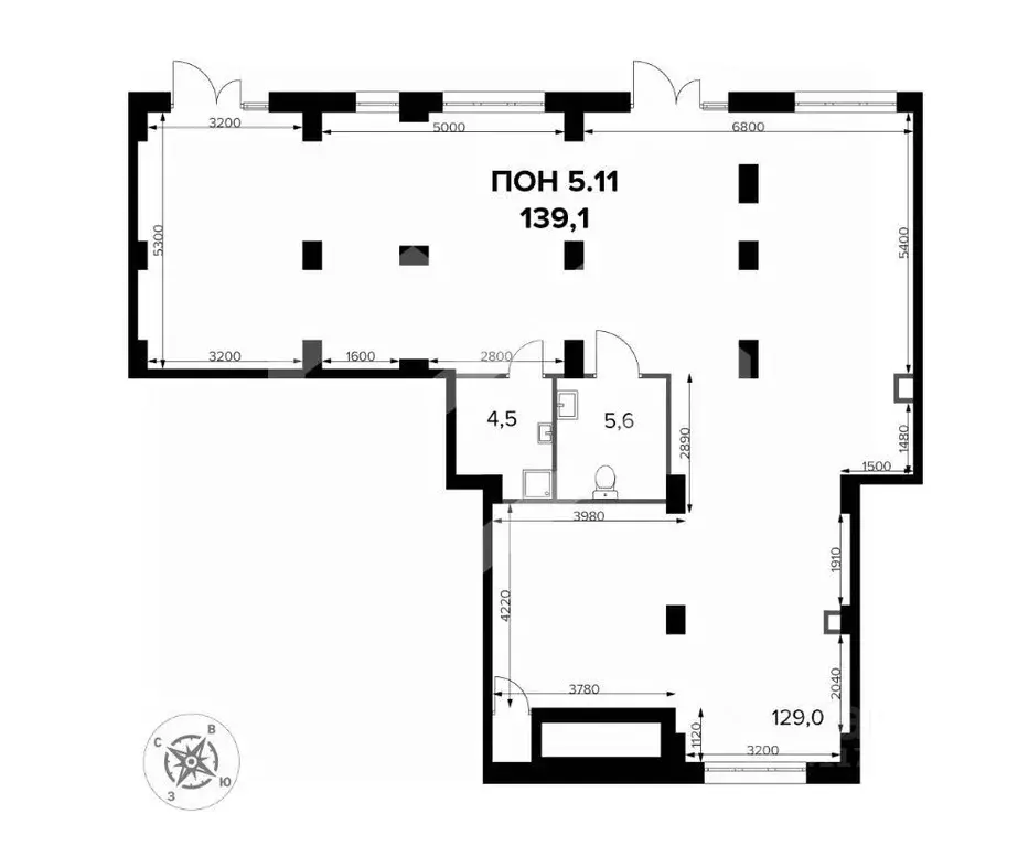 Помещение свободного назначения в Московская область, Ленинский ... - Фото 2