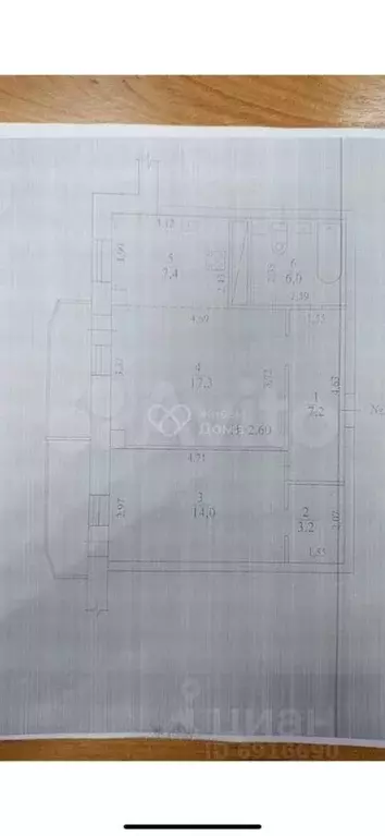 2-к кв. Волгоградская область, Волгоград ул. Расула Гамзатова, 11 ... - Фото 2