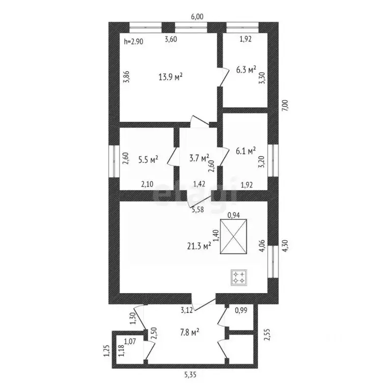 Дом в Амурская область, Благовещенск Загородная ул., 74 (36 м) - Фото 1
