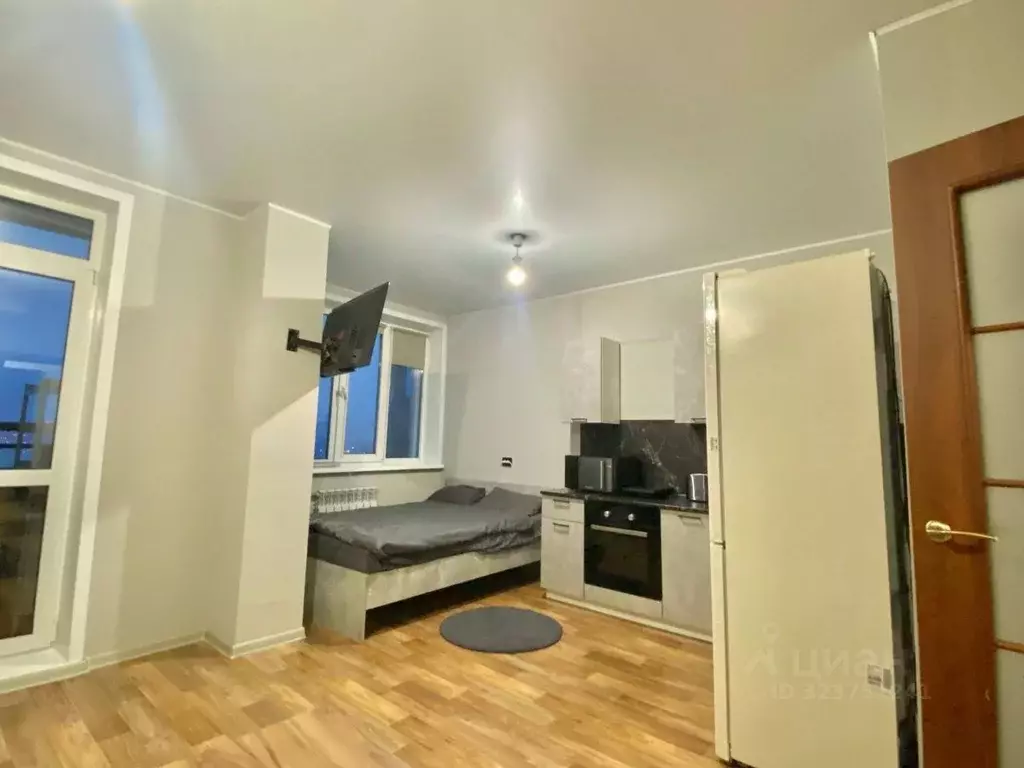 Студия Новосибирская область, Новосибирск Родники мкр, ул. ... - Фото 1