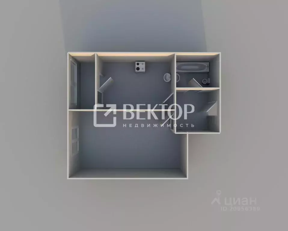 1-к кв. Ярославская область, Ярославль ул. Маланова, 23 (43.75 м) - Фото 2