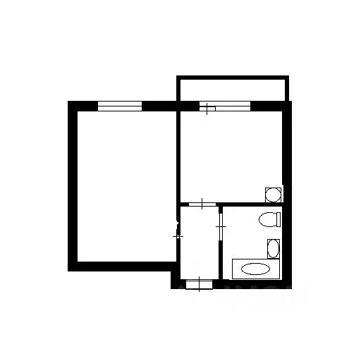 1-к кв. Новосибирская область, Новосибирск ул. Чехова, 111 (36.0 м) - Фото 2