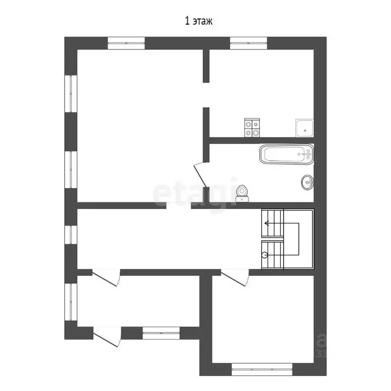 Дом в Тюменская область, Тюмень ул. Бирюзова, 25 (192 м) - Фото 1