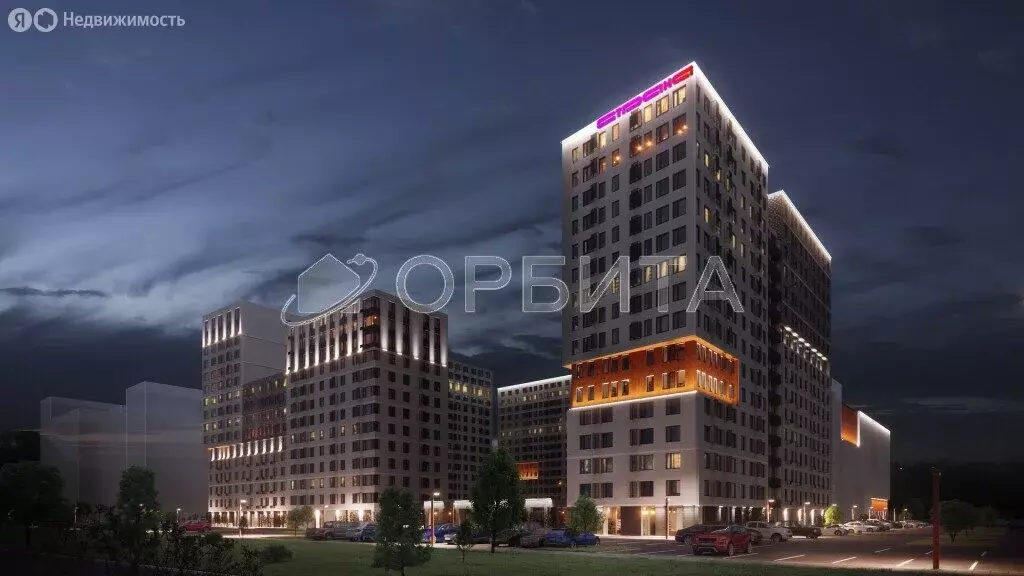 2-комнатная квартира: Тюмень, Интернациональная улица, 199к9 (55.5 м) - Фото 1