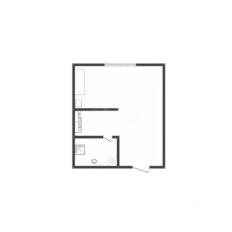 Студия Курганская область, Курган Чернореченская ул., 79 (19.0 м) - Фото 2