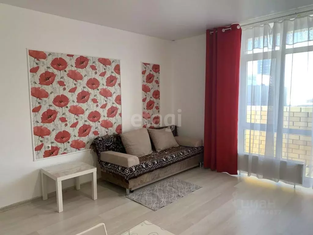 Студия Тюменская область, Тюмень ул. Тимофея Чаркова, 81 (27.0 м) - Фото 2