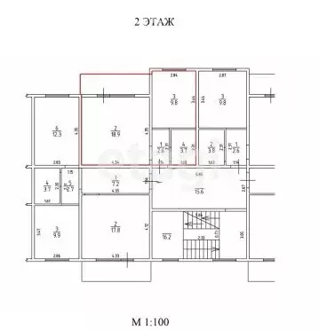 1-комнатная квартира: посёлок Константиновка, Дружная улица, 1Б (35 м) - Фото 0