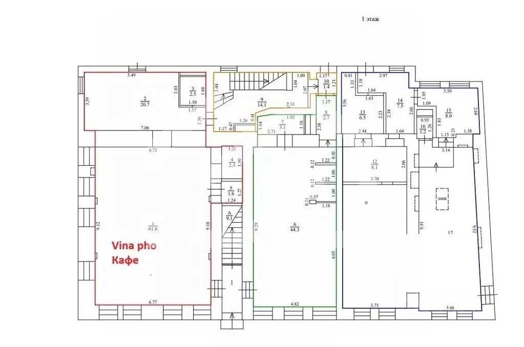 Помещение свободного назначения в Москва Руновский пер., 5С1 (87 м) - Фото 2
