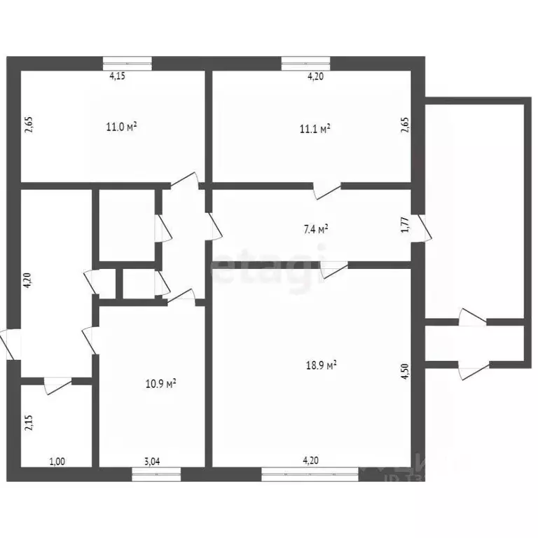 Дом в Томская область, Томский район, с. Новоархангельское Алтайский ... - Фото 2