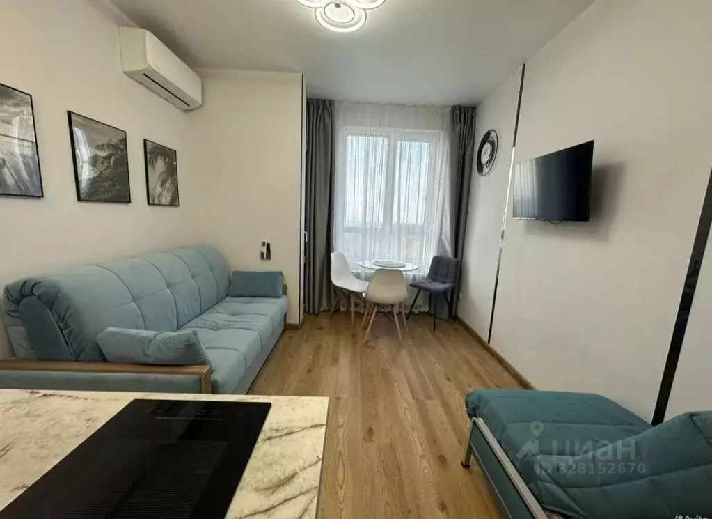 Студия Краснодарский край, Сочи Бытха мкр, ул. Ясногорская, 16/8к1 ... - Фото 1