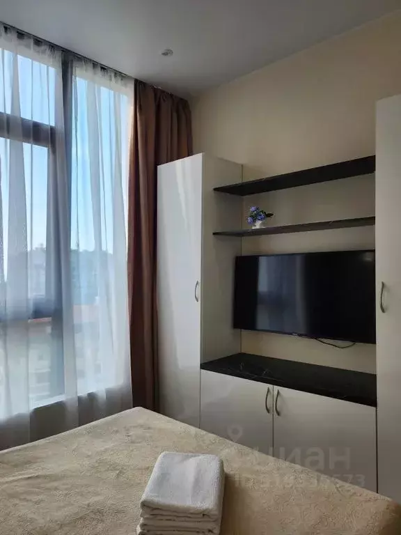 Студия Краснодарский край, Сочи Светлана мкр, ул. Депутатская, 10Б/1 ... - Фото 1