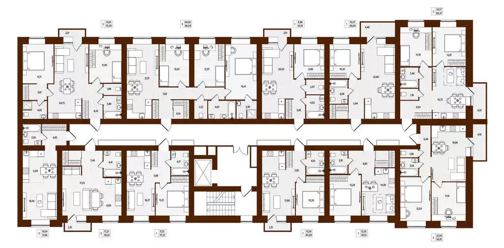 1-комнатная квартира: Брянск, Советский район (39.35 м) - Фото 2