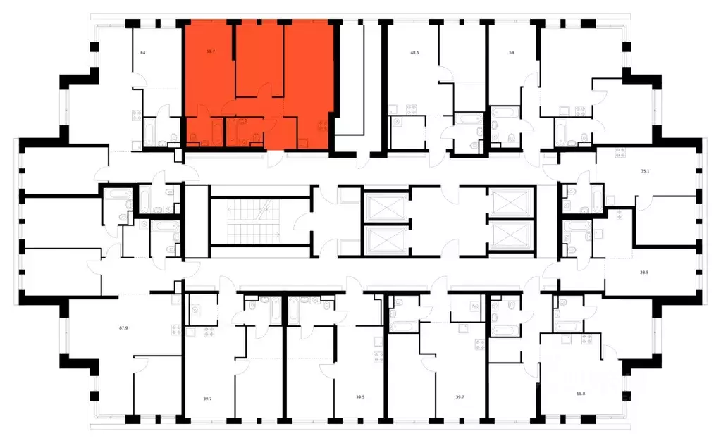 2-к кв. Москва ул. Маршала Прошлякова, 12к2с1 (59.7 м) - Фото 2