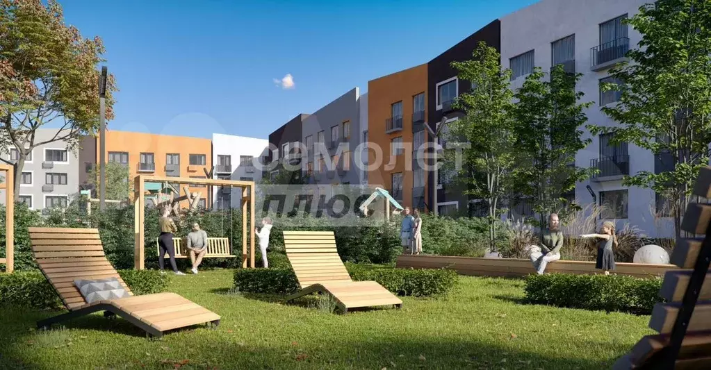 Квартира-студия, 26 м, 2/4 эт. - Фото 1