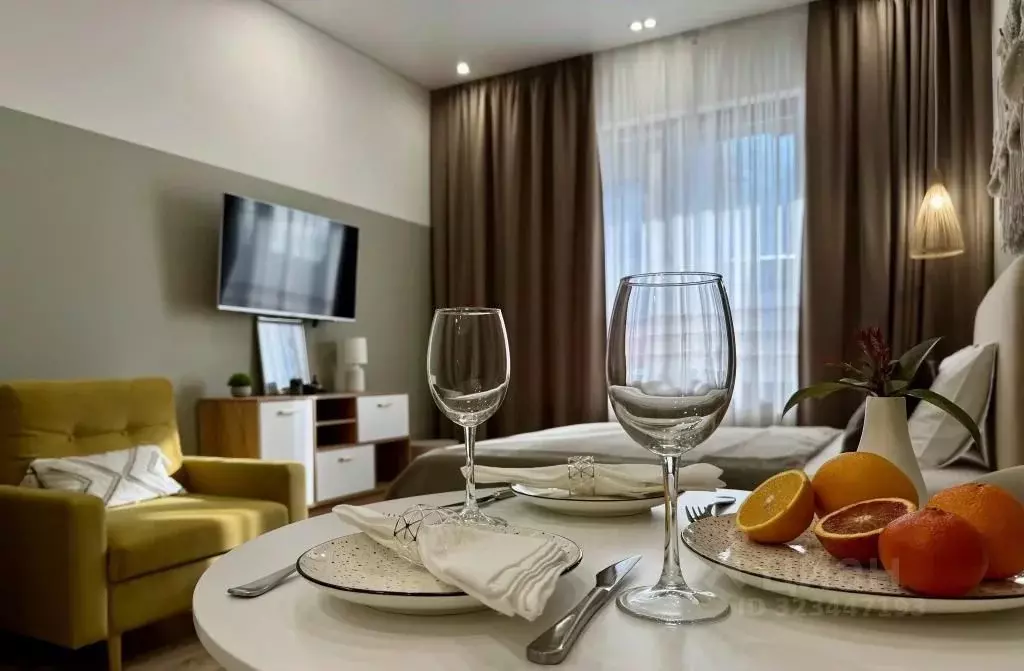 1-к кв. Краснодарский край, Сочи Лазаревское жилрайон, ул. Речная, 2Ж ... - Фото 0