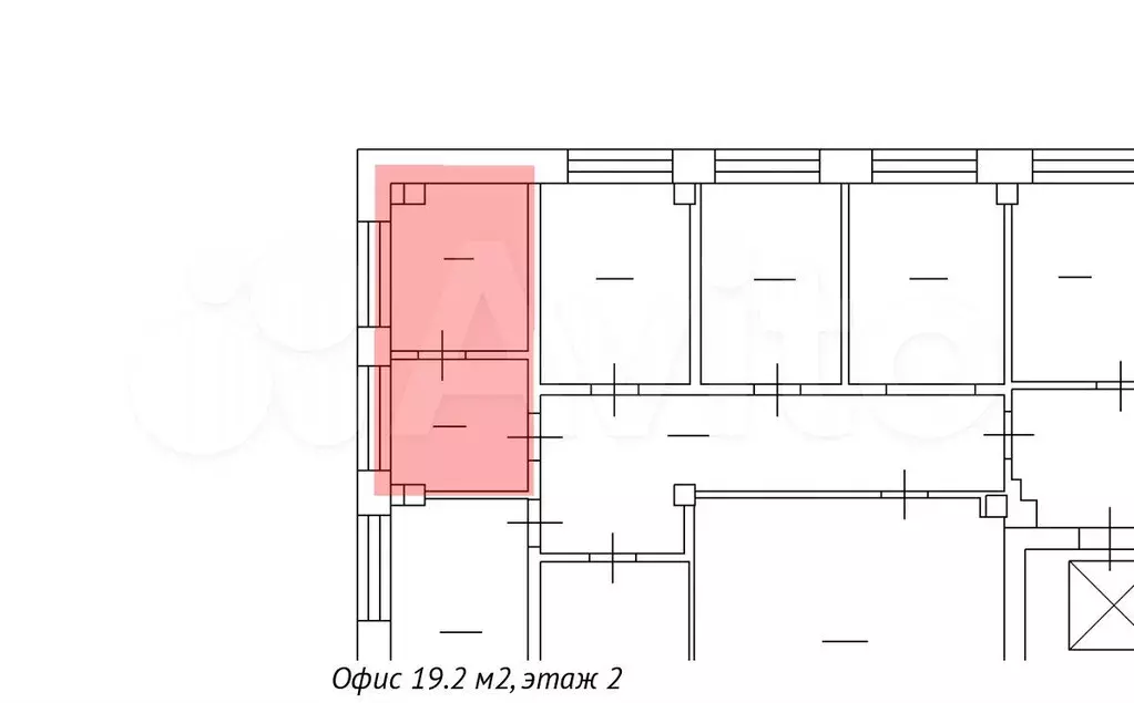 Сдам Офис 19.2 м2 - Фото 0