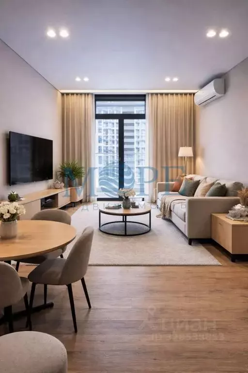 Студия Краснодарский край, Сочи Бытха мкр, ул. Ясногорская, 16/2к10 ... - Фото 0