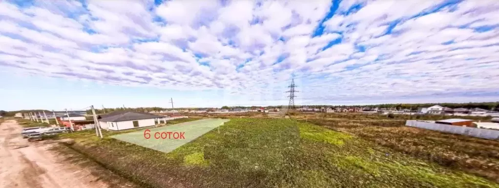 Участок в Тюменская область, Тюменский муниципальный округ, д. ... - Фото 1