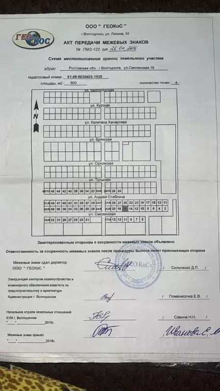 Участок в Ростовская область, Волгодонск ул. Смоленская, 16 (6.0 сот.) - Фото 0
