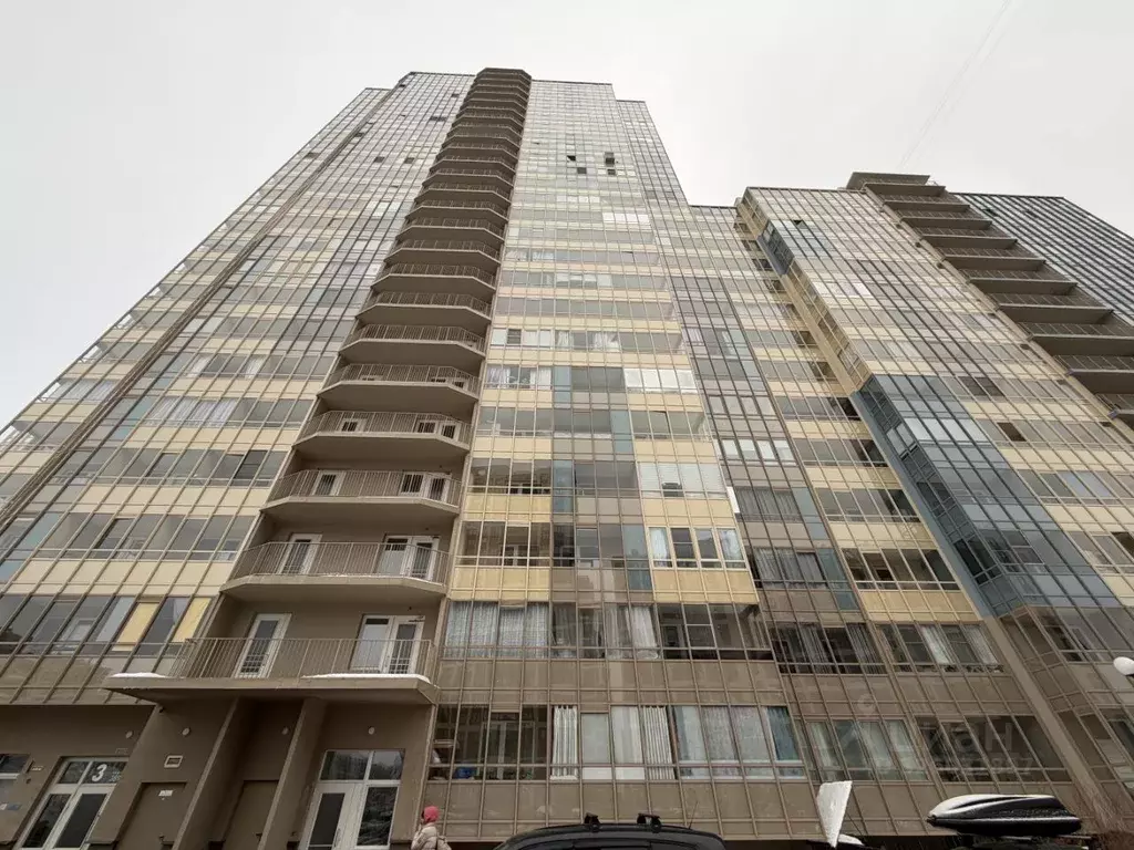 Студия Санкт-Петербург ул. Верхне-Каменская, 7к1 (25.0 м) - Фото 1