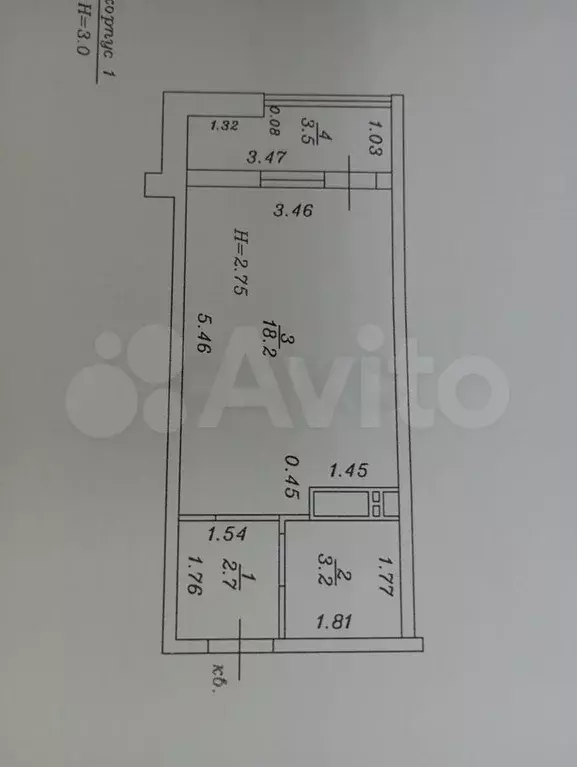 Квартира-студия, 27,9 м, 8/15 эт. - Фото 0