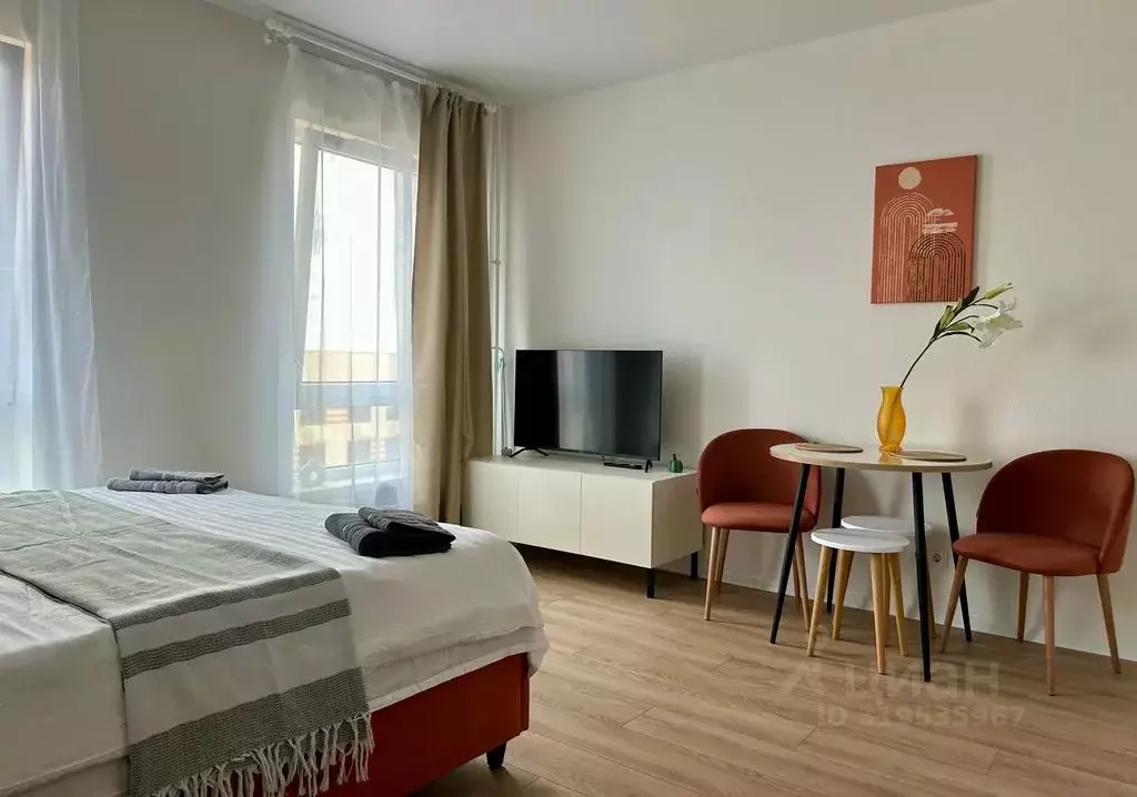 Студия Московская область, Одинцово ул. Березовая, 5к2 (30.0 м) - Фото 0