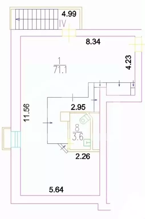 Торговая площадь в Москва ул. Маршала Бирюзова, 11 (75 м) - Фото 2