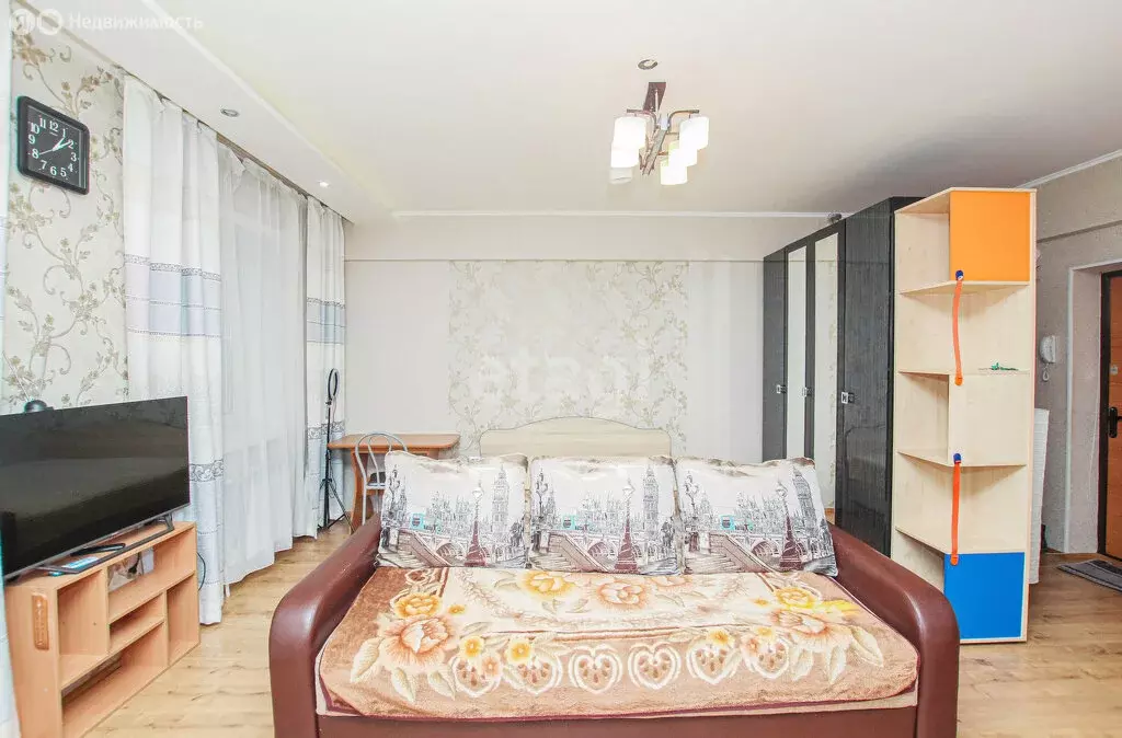 Квартира-студия: Улан-Удэ, улица Сахьяновой, 23Б (36.2 м) - Фото 0