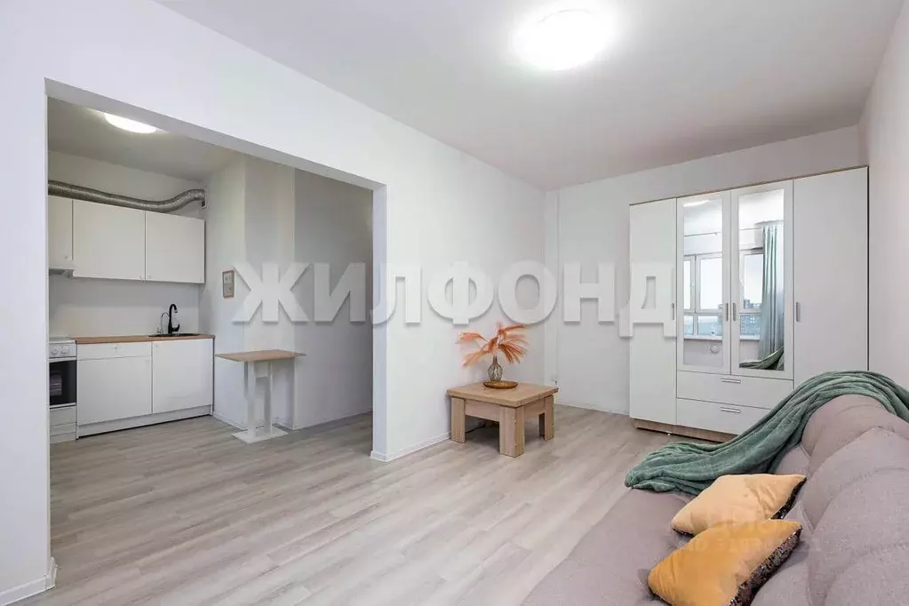 1-к кв. Новосибирская область, Новосибирск ул. Кирова, 322 (34.9 м) - Фото 1