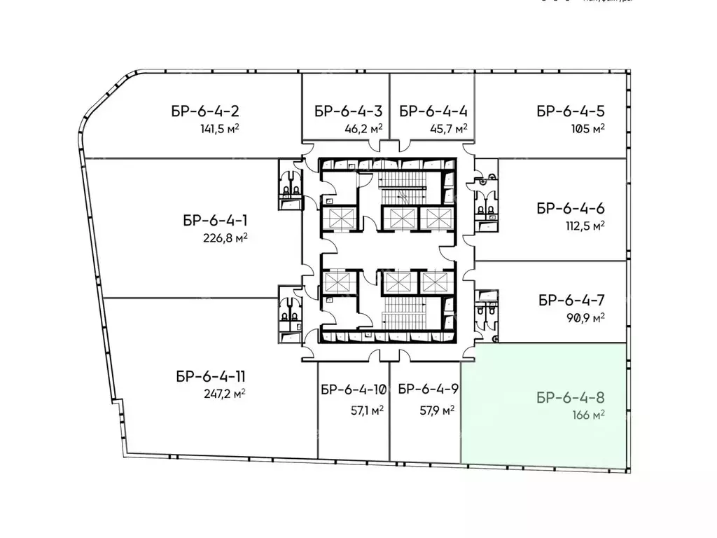 Офис в Москва Холодильный пер., 3к1с15 (166 м) - Фото 2
