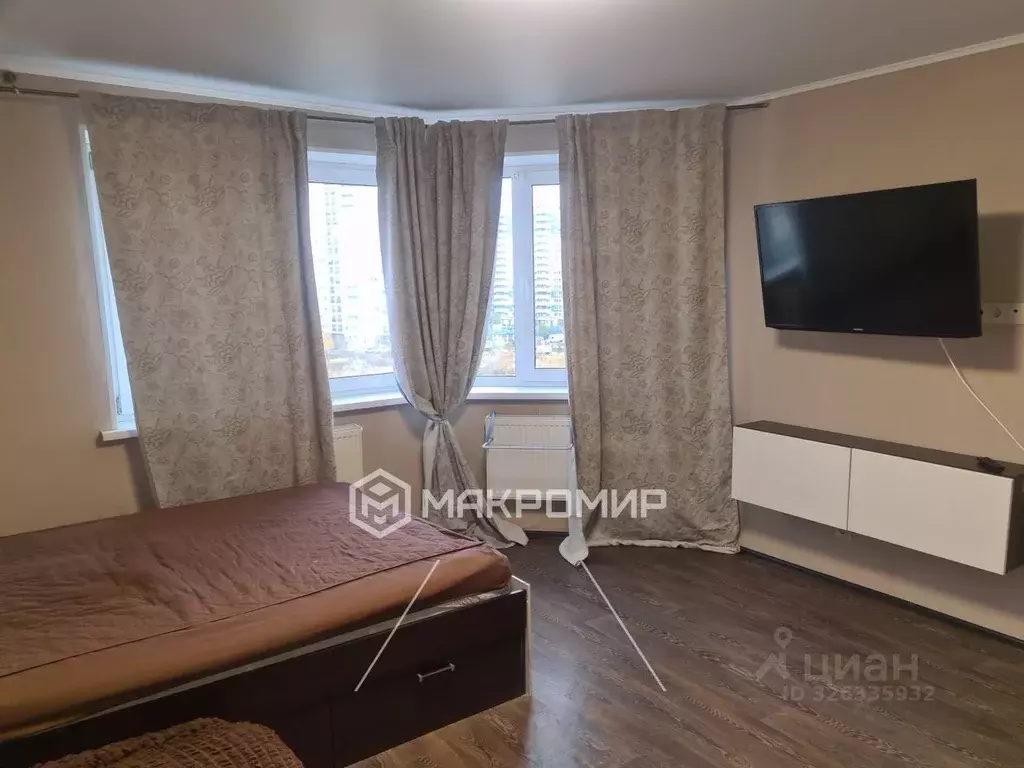 Студия Московская область, Домодедово Южный мкр, ул. ... - Фото 1