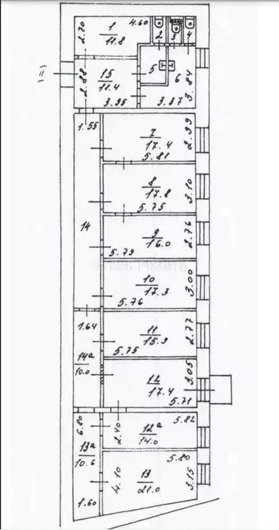 Офис в Москва Новая Басманная ул., 29с1 (410 м) - Фото 2