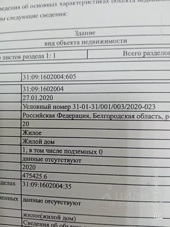 Дом в Белгородская область, Корочанский район, Шляховское с/пос, с. ... - Фото 1