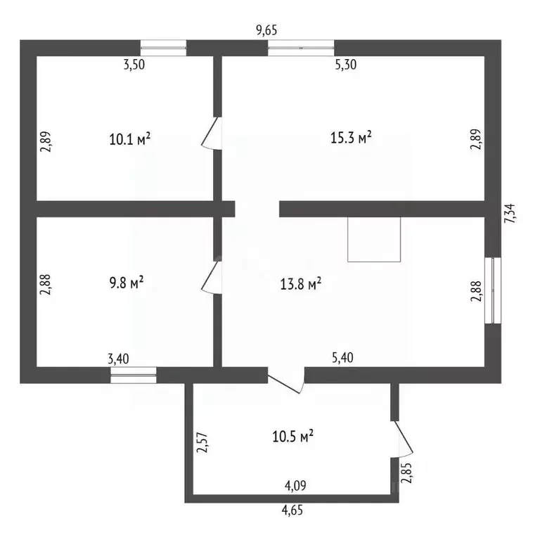 3-к кв. Амурская область, Благовещенский район, с. Михайловка Мирный ... - Фото 2