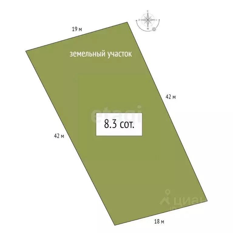 Участок в Алтай, Майминский район, с. Майма ул. 50 лет Победы (8.3 ... - Фото 2