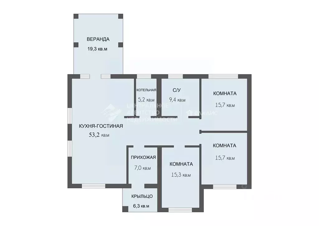 Дом в Рязанская область, Рязанский район, Дубровическое с/пос, с. ... - Фото 2