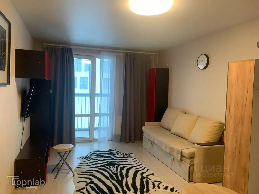 Студия Москва ул. 1-я Нововатутинская, 5 (27.0 м) - Фото 2