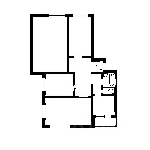 4-к кв. Москва Енисейская ул., 5 (102.2 м) - Фото 1