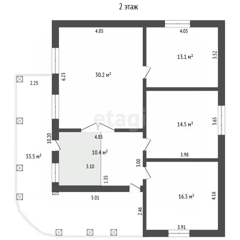 Дом в Краснодарский край, Геленджик Виноградарь-2 СНТ,  (190 м) - Фото 1