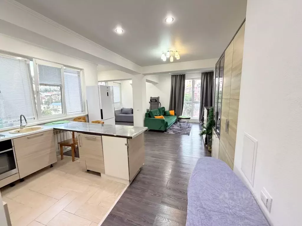 2-к кв. Краснодарский край, Сочи Мамайка мкр, ул. Волжская, 36 (61.0 ... - Фото 2