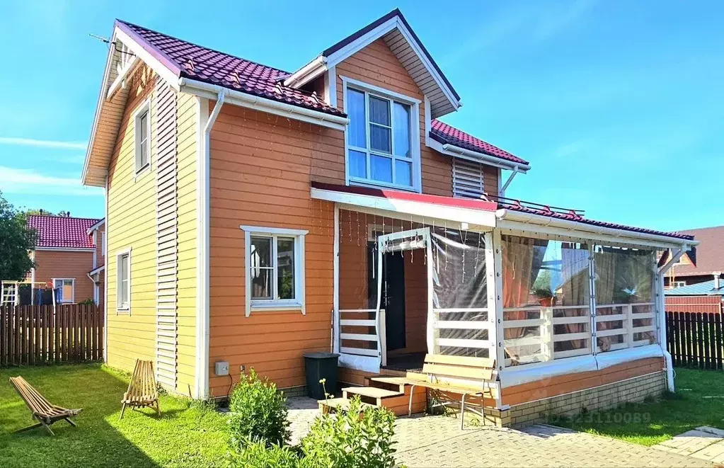 Дом в Ленинградская область, Приозерский район, Сосновское с/пос, д. ... - Фото 2