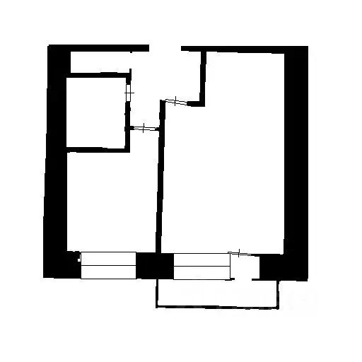 1-к кв. Башкортостан, Уфа ул. Шафиева, 12 (32.3 м) - Фото 1