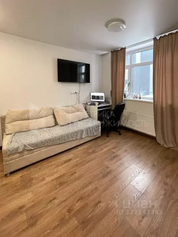 Студия Тюменская область, Тюмень ул. Первооткрывателей, 6 (20.3 м) - Фото 1