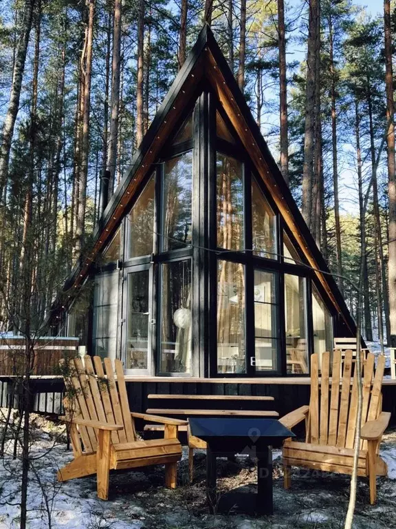 Дом в Ленинградская область, Приозерский район, Ромашкинское с/пос, ... - Фото 1