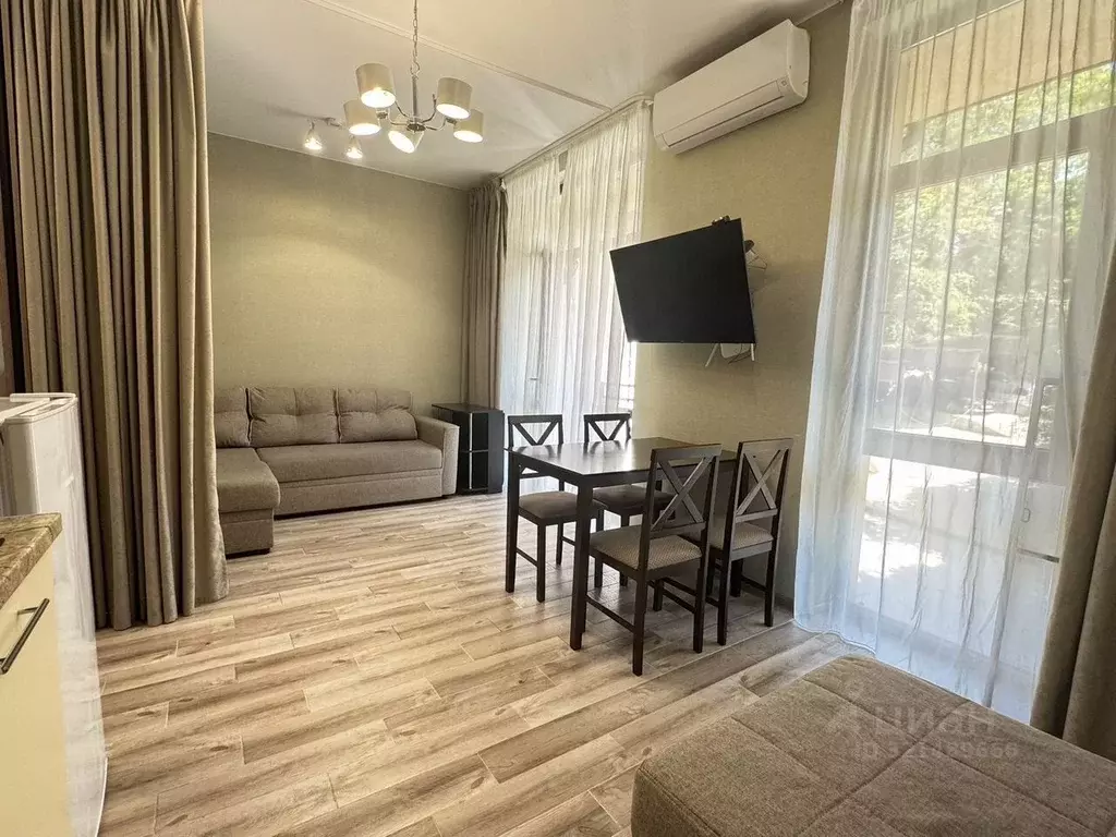 Студия Краснодарский край, Сочи Яна Фабрициуса мкр, ул. Метелева, 31 ... - Фото 1