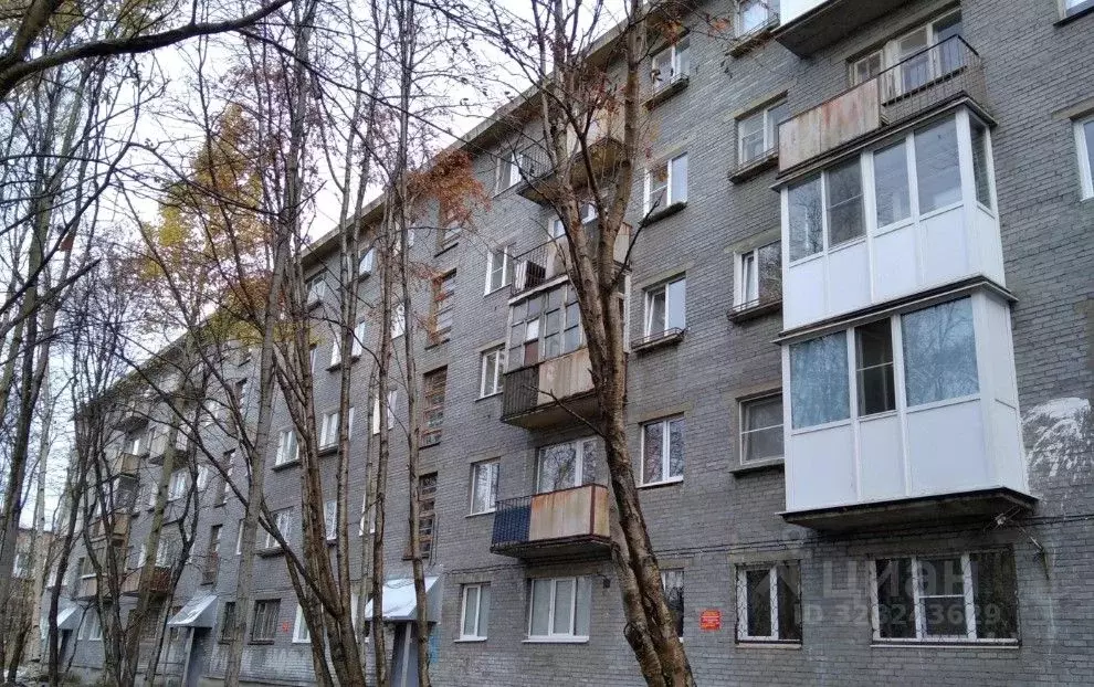 2-к кв. Мурманская область, Мончегорск просп. Металлургов, 49 (44.4 м) - Фото 2