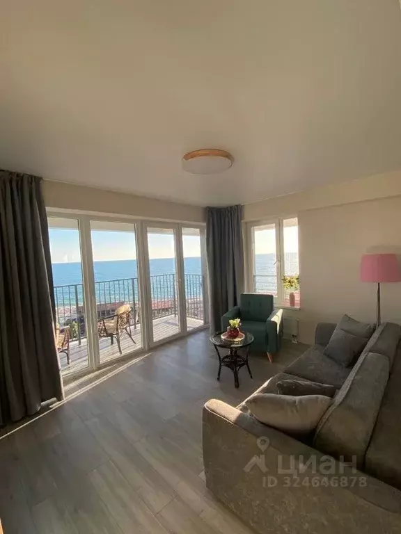 2-к кв. Краснодарский край, Сочи городской округ, Дагомыс пгт ул. ... - Фото 2