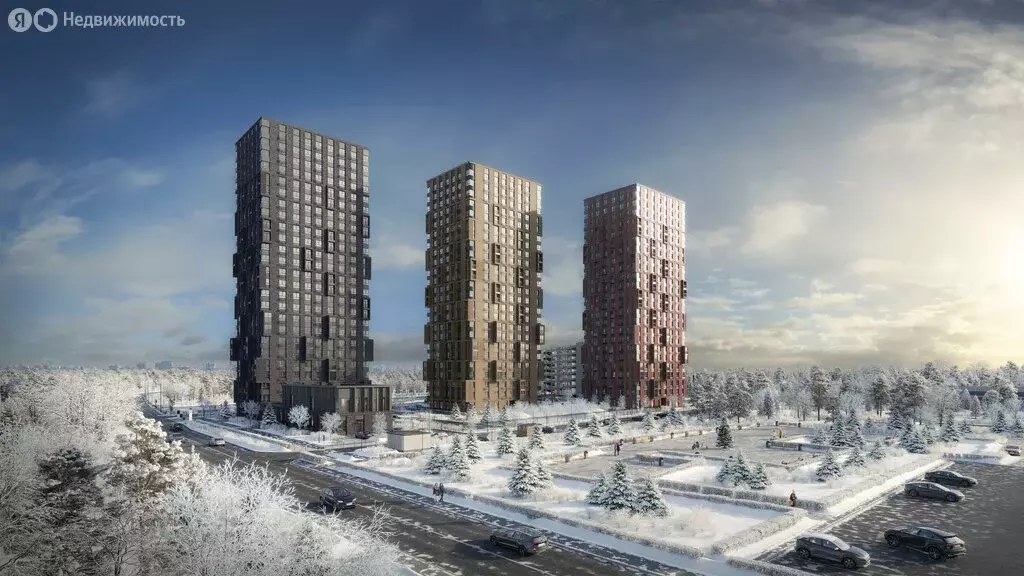 2-комнатная квартира: Мытищи, микрорайон Перловка, ЖК Долина Яузы, 2 ... - Фото 1